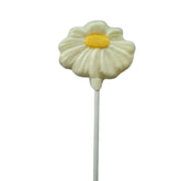 Daisey Flower White Chocolate Lollipop Sucker 1.5 oz